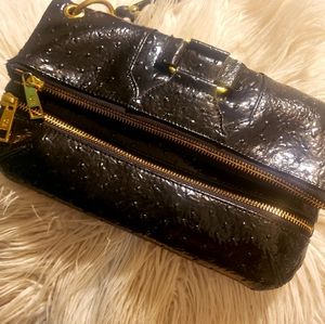 Urban Expression Patten leather clutch